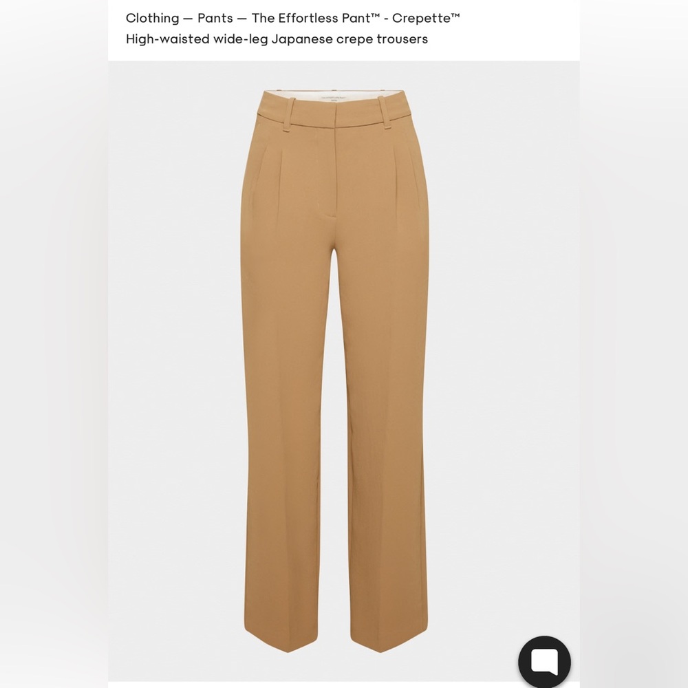 Burnt Orange Effortless pants